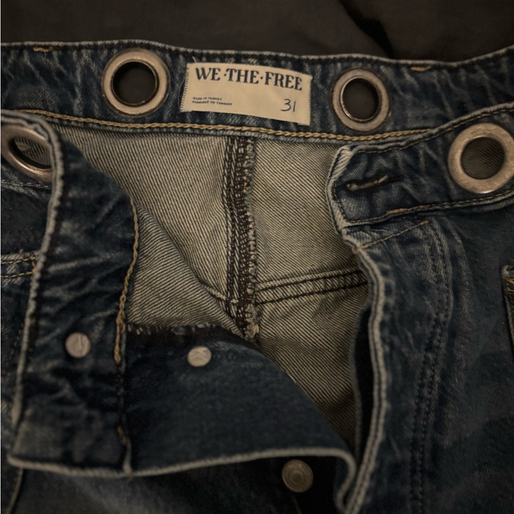 We The Free (Free People) denim jeans (does not come with rope belt)
